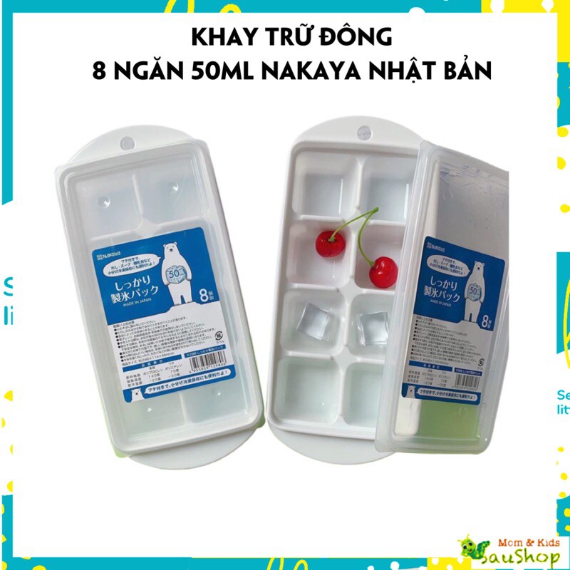 Khay trữ đồ ăn 8 ngăn Nakaya Nhật Bản