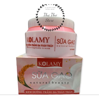 Kem Dưỡng Trắng Da Toàn Thân Kolamy Sữa Gạo