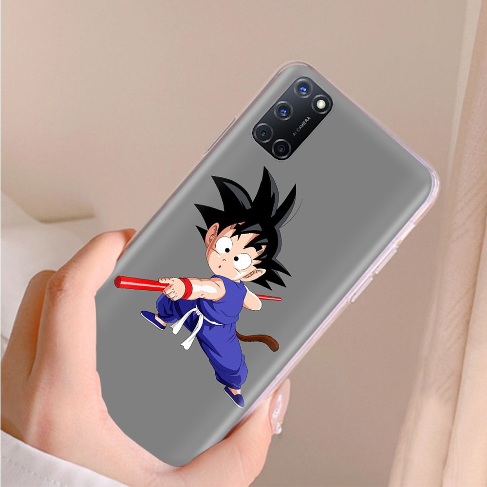 Ốp Điện Thoại Mềm Trong Suốt Hình Dragon Ball Z Gt101 Cho Oppo A5 A9 A31 2020 A3S A5Sa12 A12E A72 A52