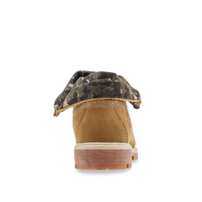 Giày Cổ Cao Nam Timberland Roll Top Màu Vàng TB0A21B1 | BigBuy360 - bigbuy360.vn