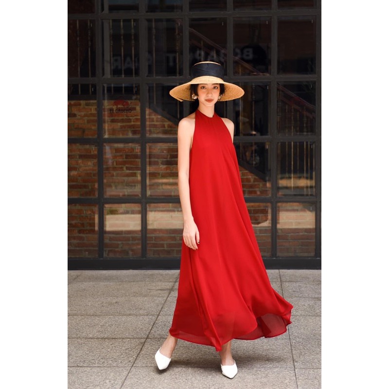 váy maxi hở lưng backless dress | BigBuy360 - bigbuy360.vn