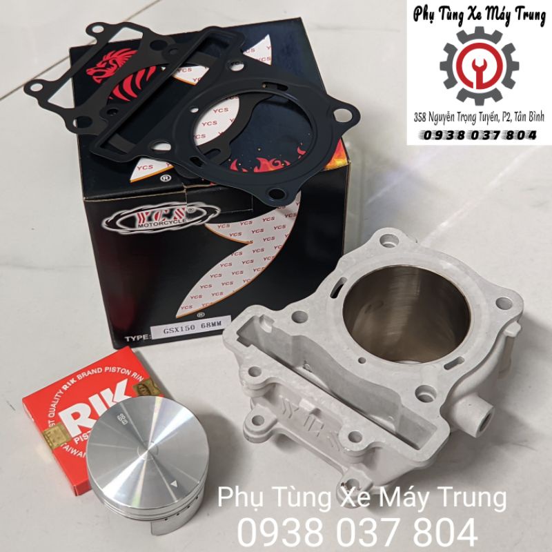 Lòng kiếng YCS 68 dành cho Raider 150 FI, Satria 150 FI