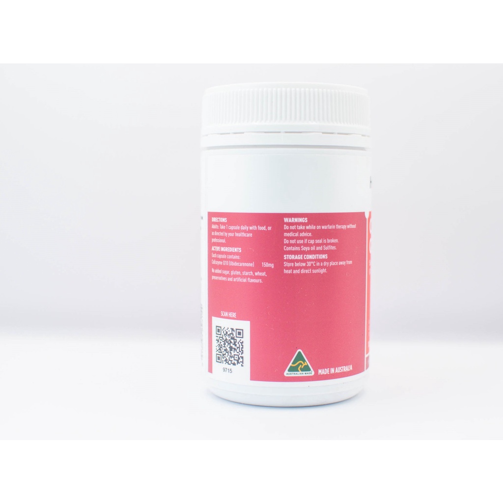 Viên Uống Coenzyme Q10 150mg Healthy Care