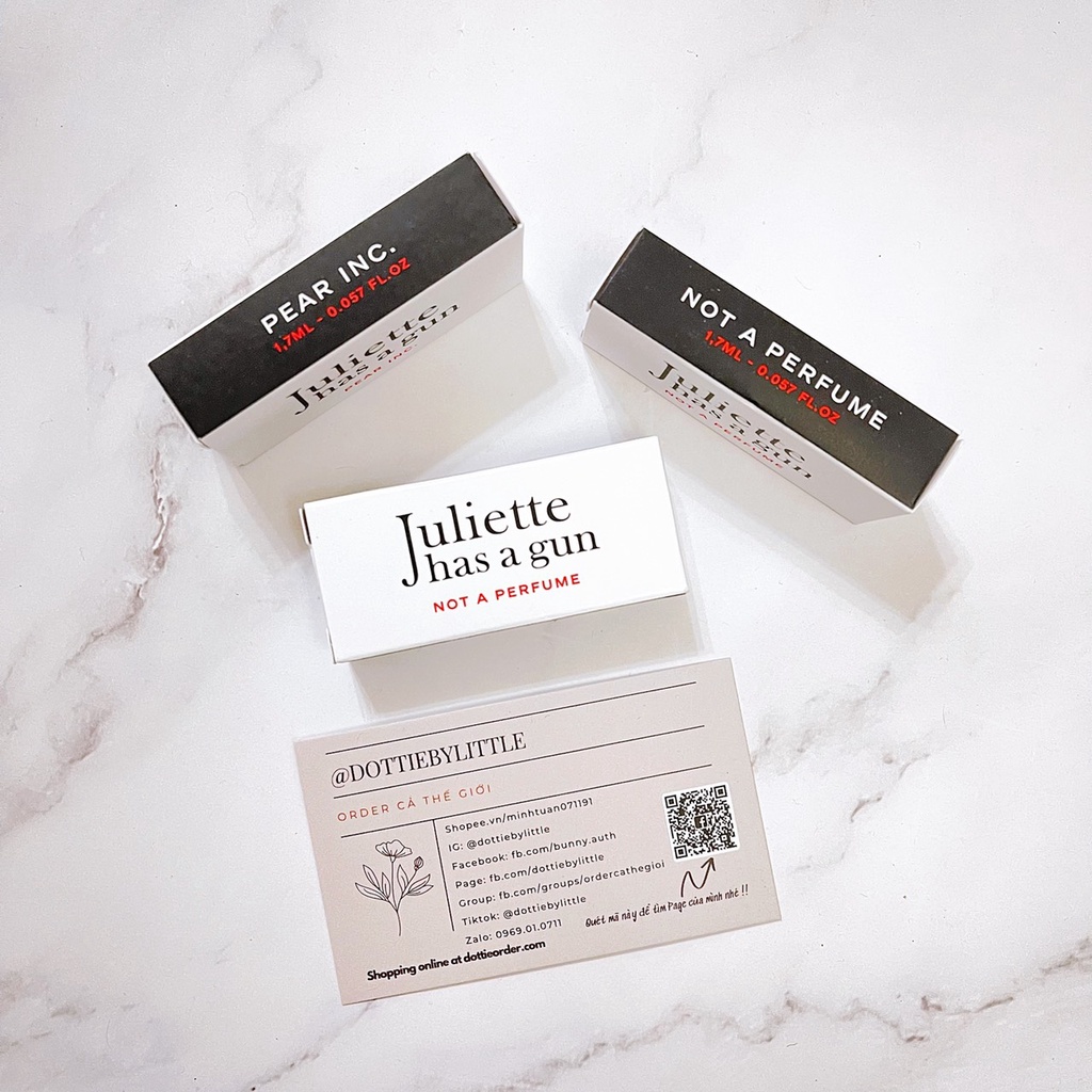 Vial nước hoa Juliette has a gun not a perfume