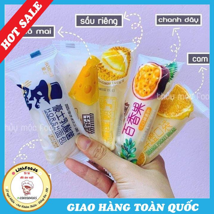 Bánh Sữa Chua Ông Già Thùng 500G Vị Truyền thống/ Phomai/ Ice cream/ Sầu riêng/ Cam