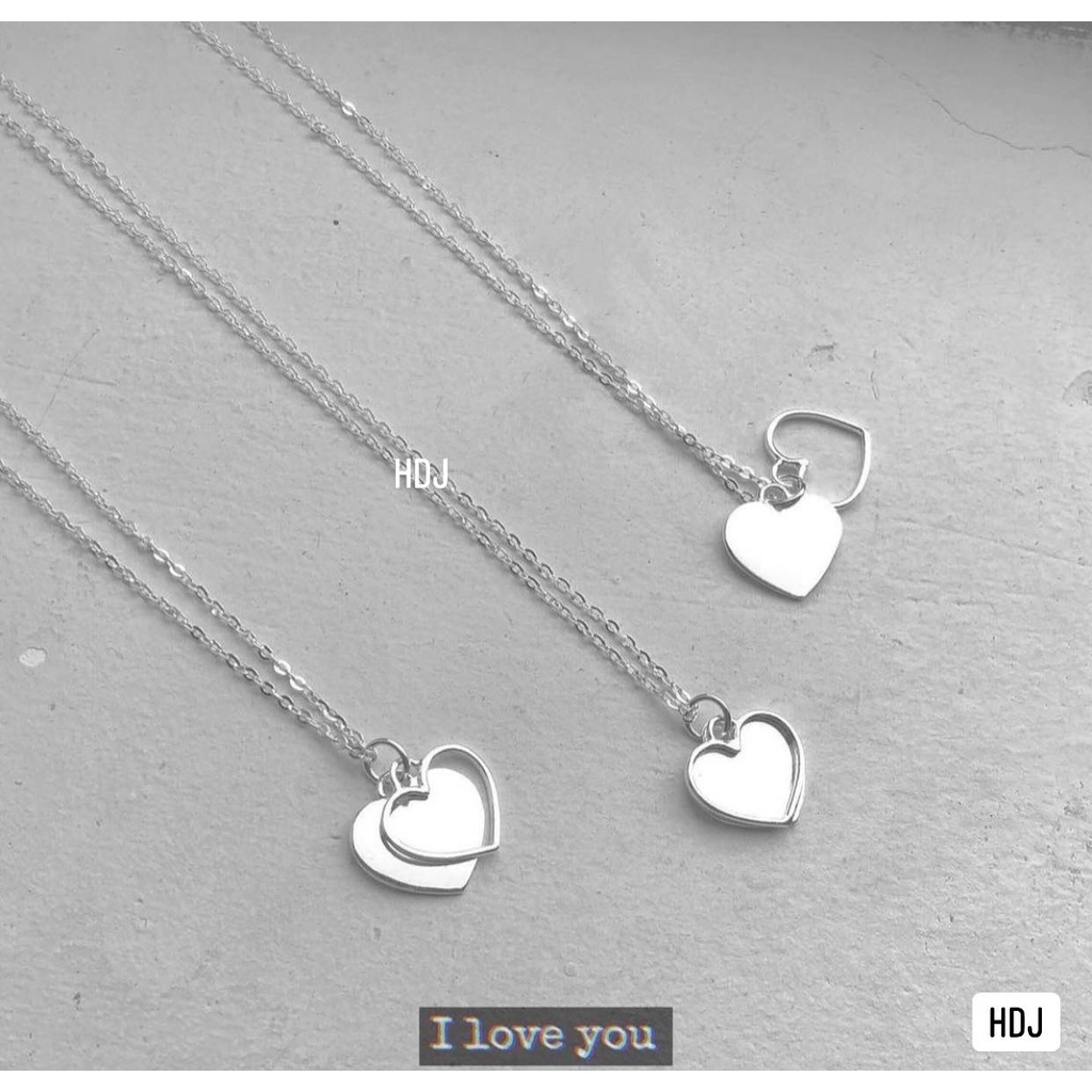 Dây chuyền nữ , khắc theo yêu cầu, bạc ta nguyên chất, mẫu nam nữ đeo được