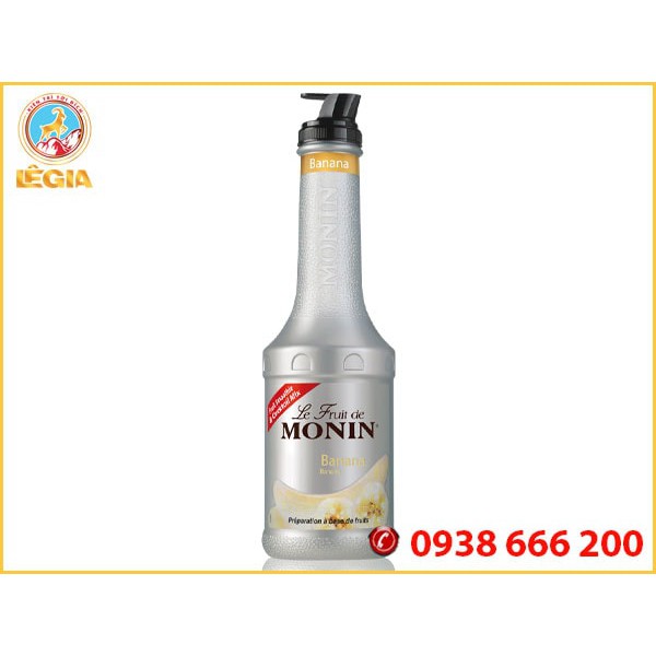 MỨT SỆT CHUỐI MONIN 1L - LE FRUIT DE MONIN BANANA
