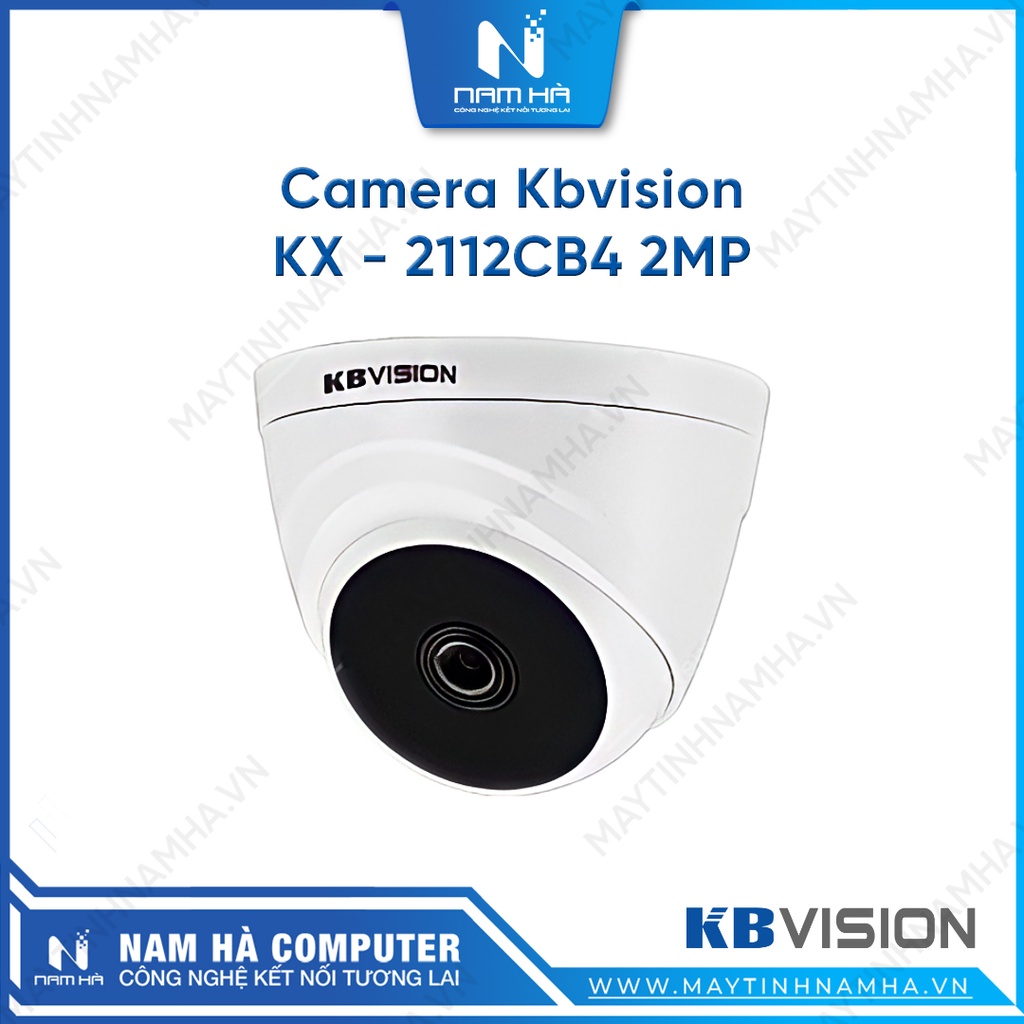 Camera Kbvision 2112CB4 2MP 1080p Full HD Dome Chính Hãng Bảo Hành 24 Tháng
