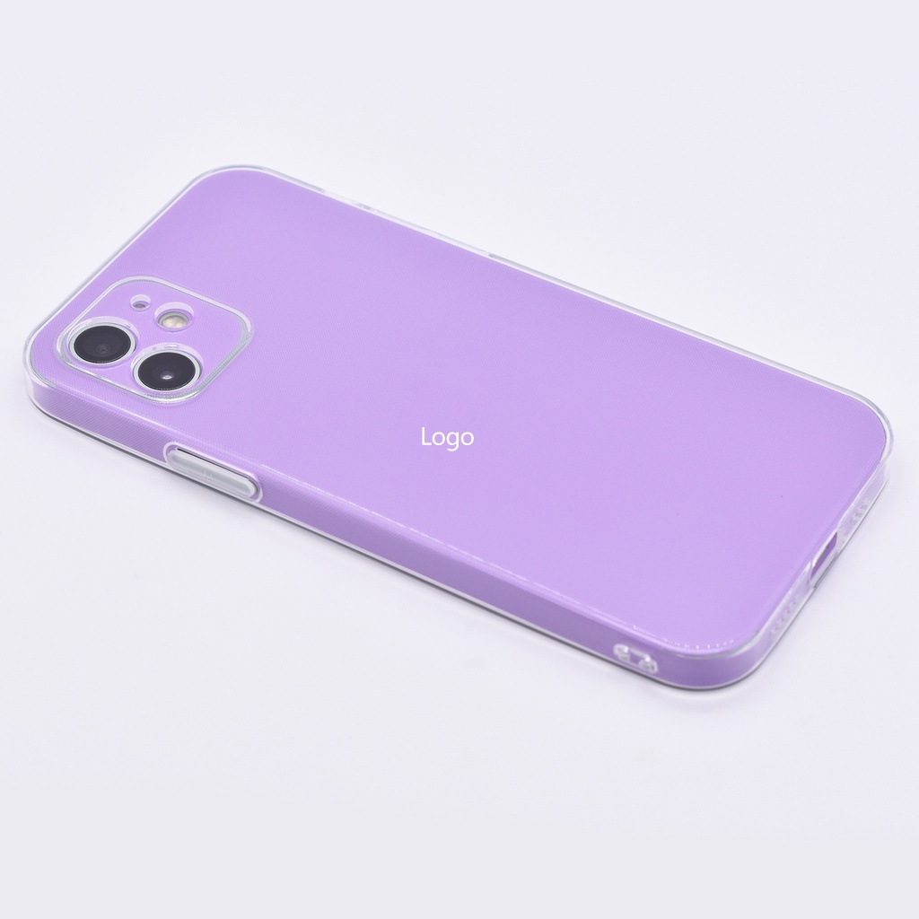 Miếng Dán Màu Tím Cho iPhone 6 6s X XR XS 7 8 Plus 11 12 13 14 Pro Max Mini SE