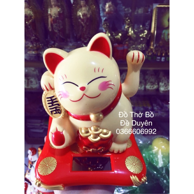 Mèo thần tài size 17x15