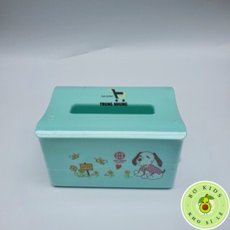 Hộp đựng giấy ăn để bàn bằng nhựa Việt Nhật MẪU MÓI ( NO: 2728 ) cho quán ăn, gia đình HBQ bokisd.store