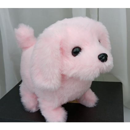 Đồ chơi Chó bông biết đi, biết kêu bibi, biết vẫy đuôi siêu cute giúp bé thân gần gũi với con vật