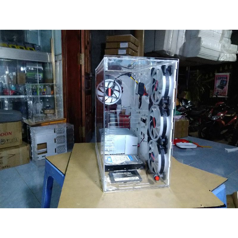Vỏ Case PC - VTT-V5 - Vỏ máy tính trong suốt