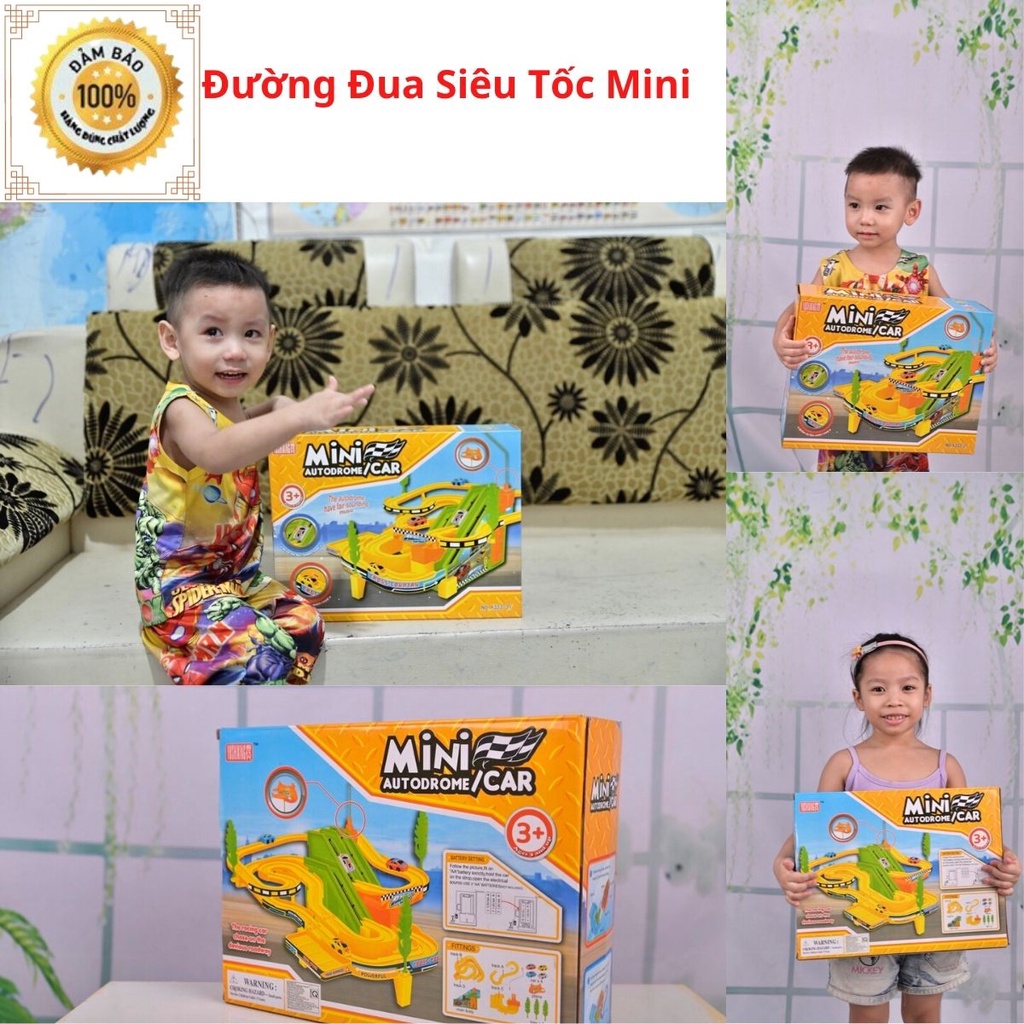 Đường Đua Ô Tô Siêu Tốc Mini Car Autodrome- Tàu Lượn Siêu Tốc.monmen.officialstore