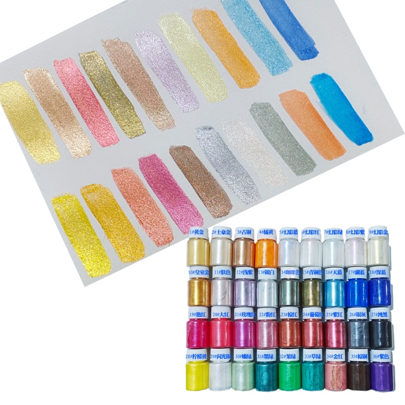 Sa Bột Khoáng Mica Tự Nhiên Dùng Làm Đồ Trang Sức DIY