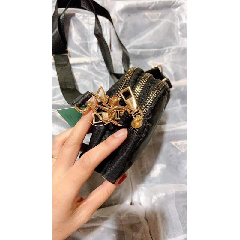 Túi đeo chéo PRA Ba Ngăn khoá kéo | BigBuy360 - bigbuy360.vn