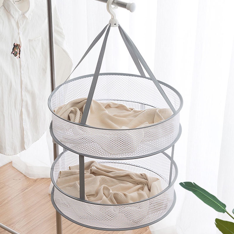 Giá phơi đồ HOUSEEKER hai lớp thoáng khí tiện dụng