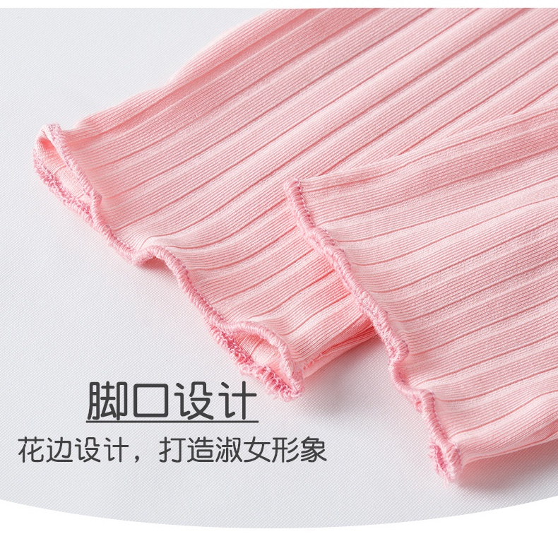 Bộ Đồ Ngủ Ba Món Bằng Lụa Lạnh Co Giãn Tốt Thoáng Khí In Họa Tiết Hoạt Hình 90-175cm Thời Trang Cho Bé