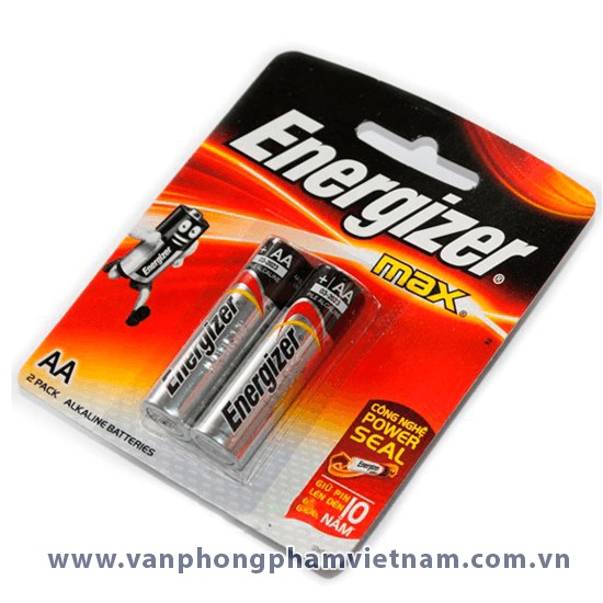 Pin tiểu AA Energizer vỉ 2 viên loại xin