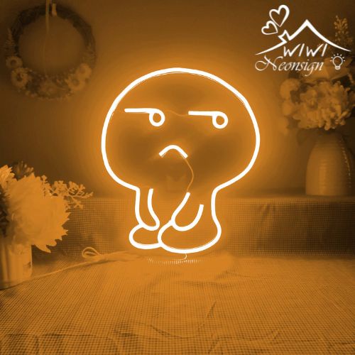 Đèn led neon hình icon dễ thương | 30x26 cm | Đèn led neon theo yêu cầu trang trí decor quà tặng cực chất