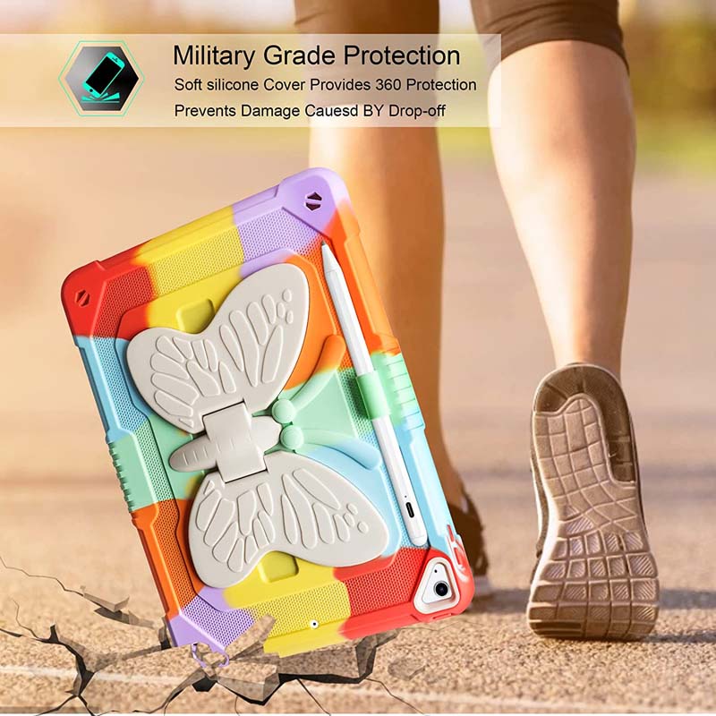 Ốp Máy Tính Bảng Nhám Chống Sốc Cho iPad 10th Gen 10.9 2022 iPad 10.2 iPad Pro 11 iPad 9.7 iPad Air 5 Air 4 Air 3 Air 2 Pro 10.5 Pro 9.7 Pro 9.7 Bộ 6 Món Đồ Chơi Mini Độc Đáo Cho Bé