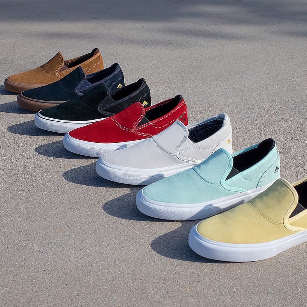 Giày trượt ván Emerica Slip On G6 bản màu đặc biệt