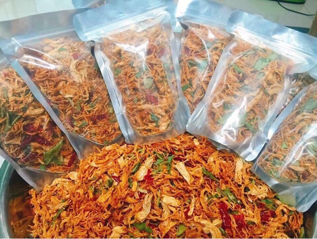 KHÔ GÀ LÁ CHANH 500 - 1KG