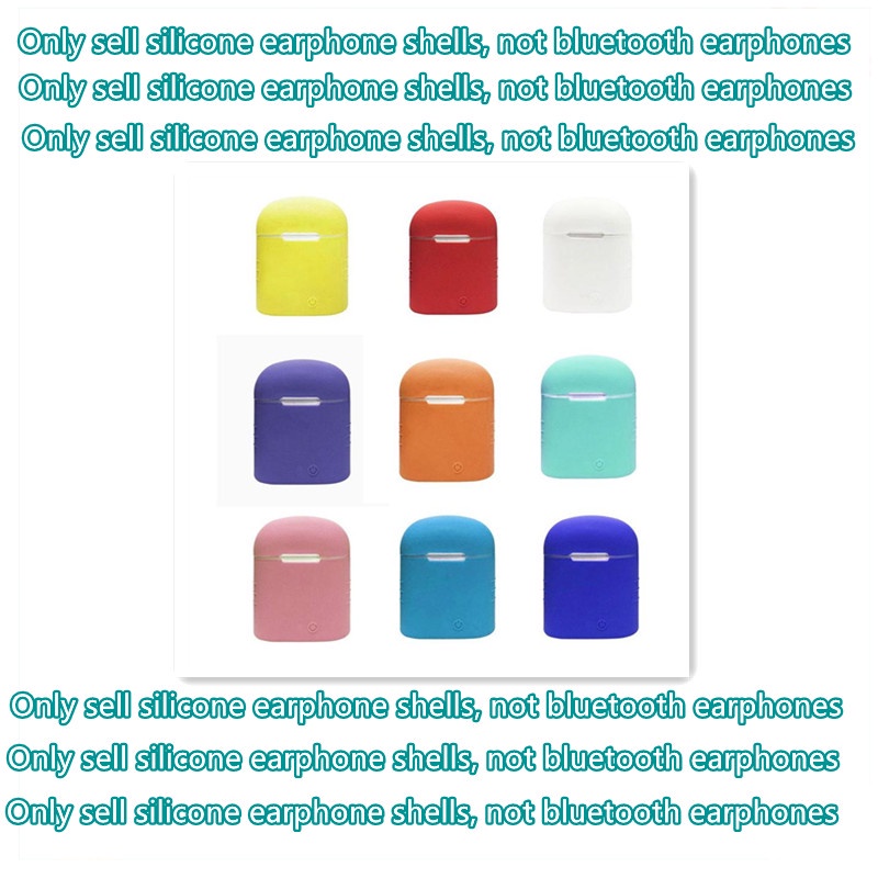 Phù Hợp Vỏ Silicon Đựng Tai Nghe Không Dây Bluetooth I7s I7 I7mini L8T4