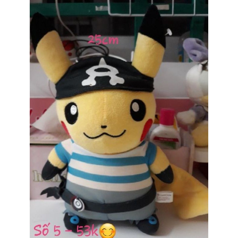 Gấu bông si Pikachu kiện Nhật, Hàn(Ảnh thật)