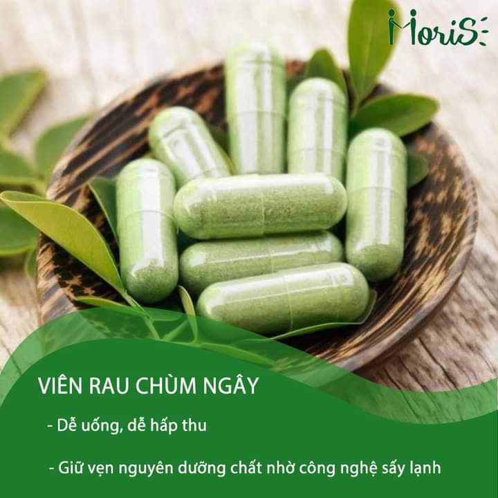 Viên Rau Chùm Ngây Moris 120v
