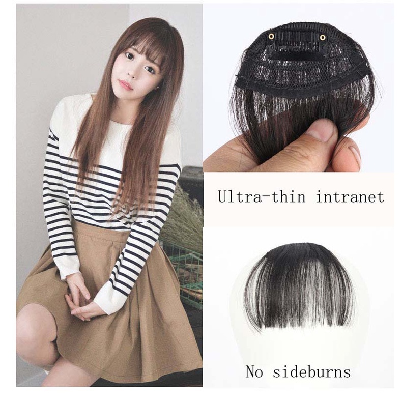 Tóc giả kiểu mái ngang 3D thời trang dành cho nữ