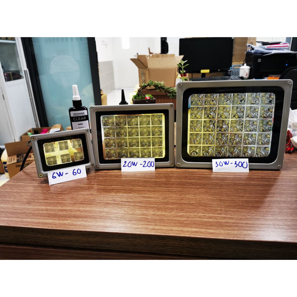 Đèn UV Led Sấy Keo UV 30W Hiệu Năng UV 300W, Soi Tiền Khử Trùng UV