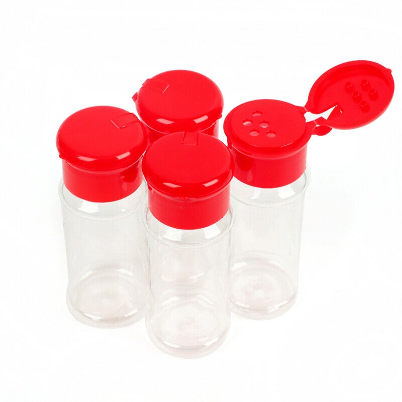 Set 4 Lọ Đựng Gia Vị Bằng Nhựa Tiện Dụng Chất Lượng Cao