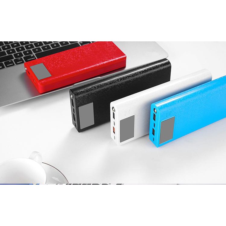 Box sạc dự phòng 8 cell hổ trợ sạc nhanh QC3.0, PD3.0, VOOC3.0