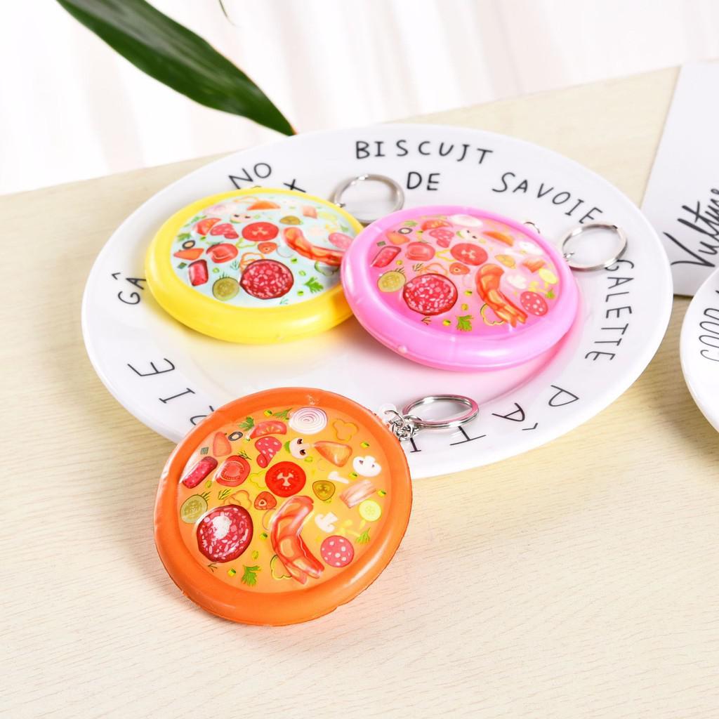 Bán (M01) SquiShy Bánh PiZa Có Móc Khóa TO BỰ