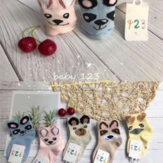 Set 10 đôi tất cáo nhỏ 3d xinh yêu cho bé