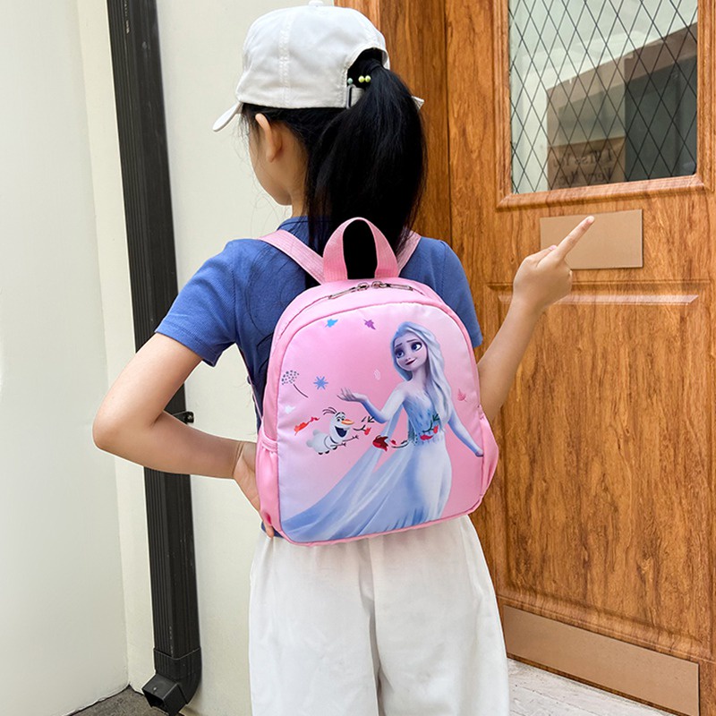 Balo Đi Học Họa Tiết Hoạt Hình Cho Bé Gái Se7en