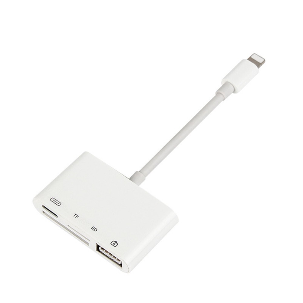 Sale 70% Đầu Đọc Thẻ Nhớ Đa Năng Tf / Sd / Usb 4 Trong 1 Cho Iphone,  Giá gốc 237,000 đ - 108B53