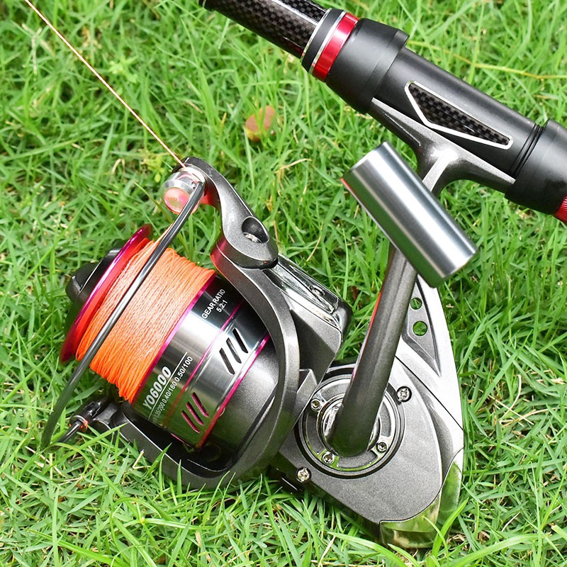 Còn Hàng!!!! Máy Câu Cá 1000-7000 Max 12kg 5.2: 1 13BB Chất Lượng Cao