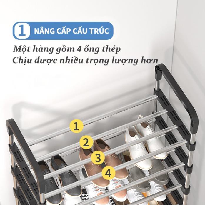 Kệ để giày dép Inox đa năng SAGOKER, mã ANKD210