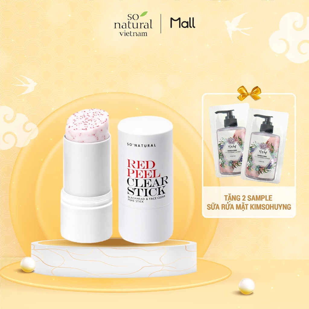 Thanh Lăn Mụn Đậu Đen Se Khít Lỗ Chân Lông Red Peel Clear Stick