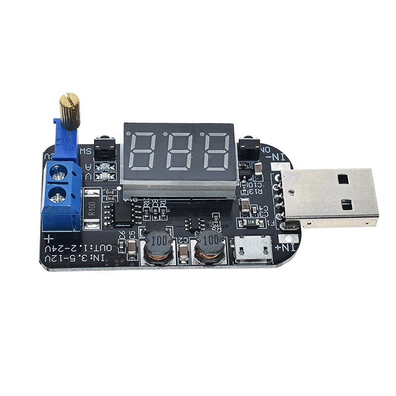 Mô-Đun điều chỉnh điện áp USB 5V - 3.3V 9V 12V 18V 24V