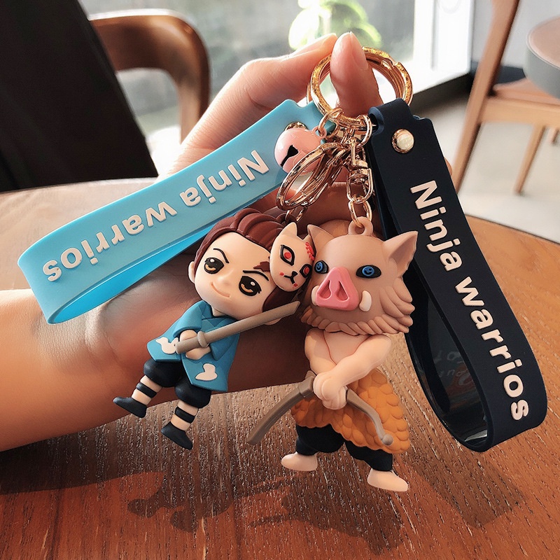 Móc Khóa PVC Hình Búp Bê Hoạt Hình Anime