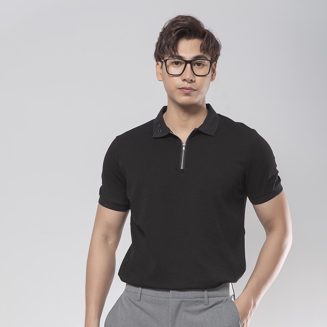 Áo polo BEN & TOD cotton cao cấp họa tiết co giãn phong cách năng động 19264