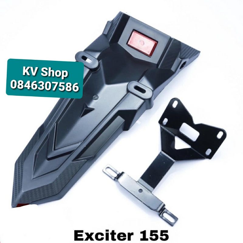 Dè FZ gắn Exciter 150 - 155 VVA - Winner X/ V1/V3 kèm pát sắt gắn như zin
