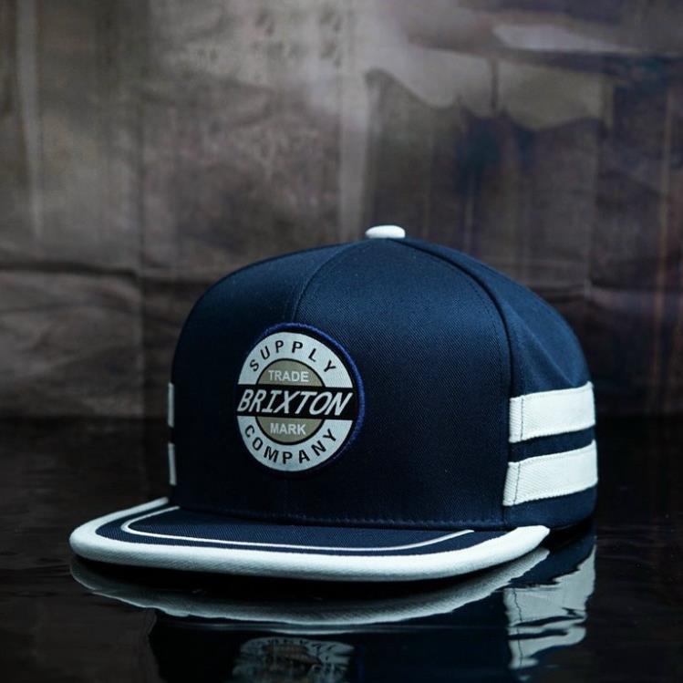 Nón Snapback BRIX TON  Authentic 2022 ,logo thêu,chất cotton phối da lộn cao cấp. Nón free size