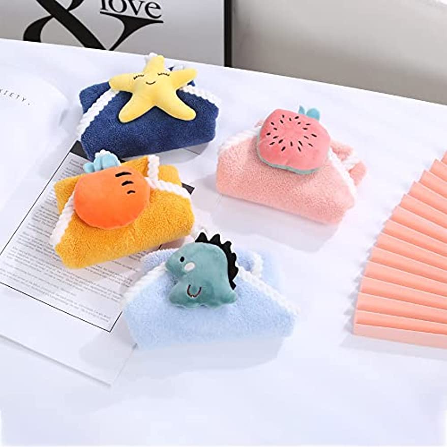 Set 4 Khăn Lau Tay Mềm Mại Thấm Hút Tốt 30x30cm CR1