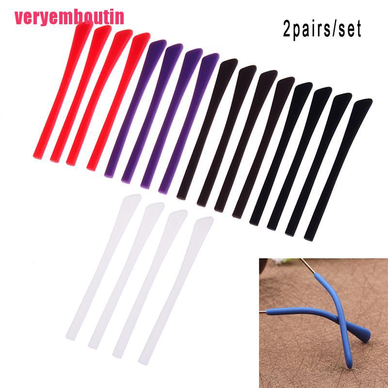 [Hàng mới về] Set 2 Cặp Miếng Đệm Silicon Gắn Càng Kính Chống Trượt Tiện Lợi