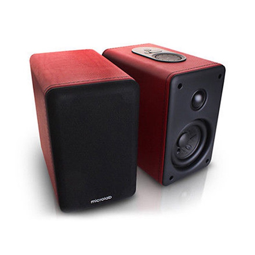 Microlab H20 Đỏ Bluetooth 2.0 loa nghe nhạc hát không dây bluetooth game vi tính kéo karaoke decor loại vi tính mã 8I72A