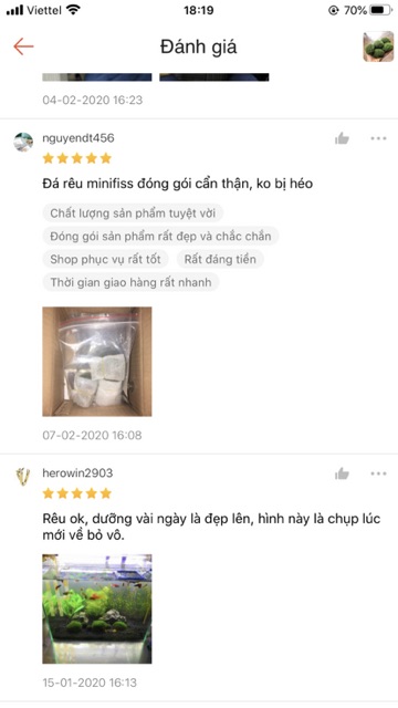 [Mã PET50K giảm Giảm 10% - Tối đa 50K đơn từ 250K] [MUA 10 TẶNG 1] ĐÁ RÊU MINIFISS LÁ NƯỚC - TRANG TRÍ HỒ TIỂU CẢNH